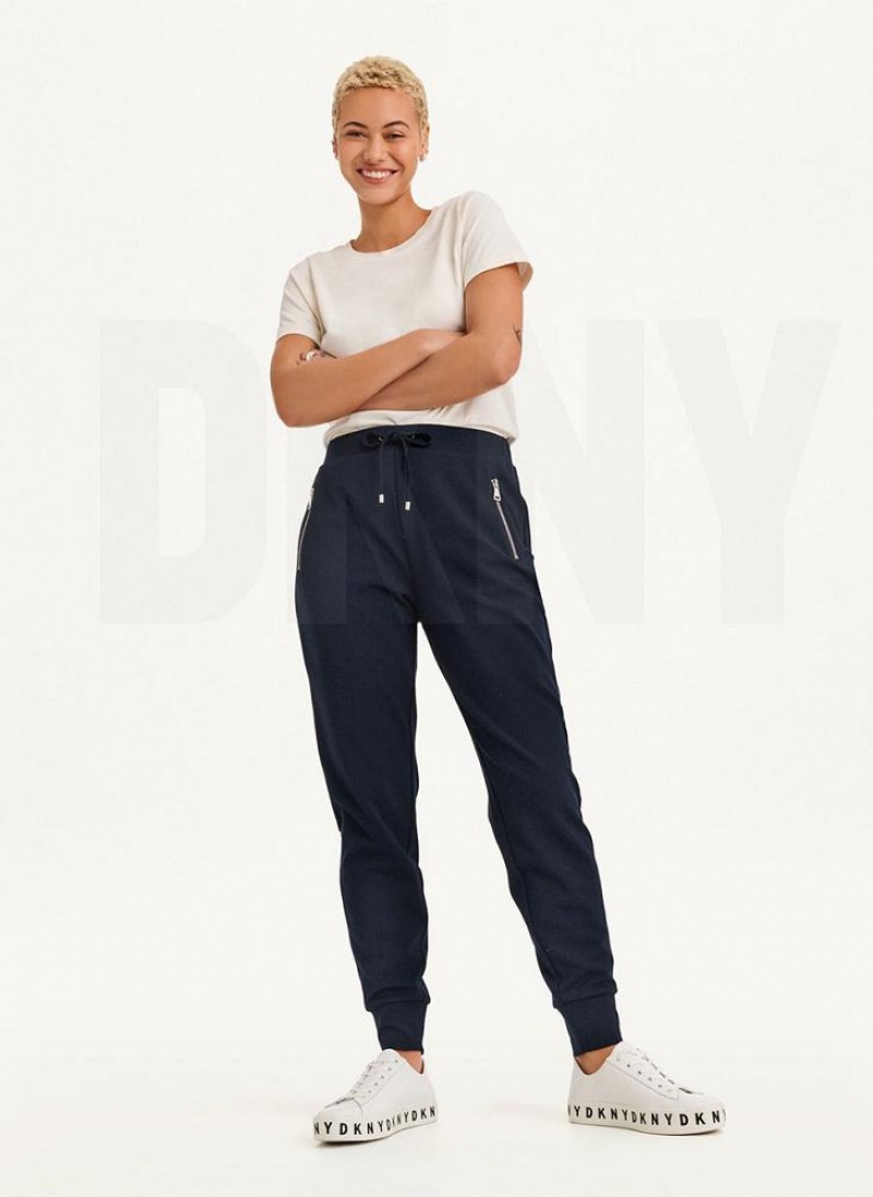 Navy Women's DKNY Pull On Joggers | Australia-D1517