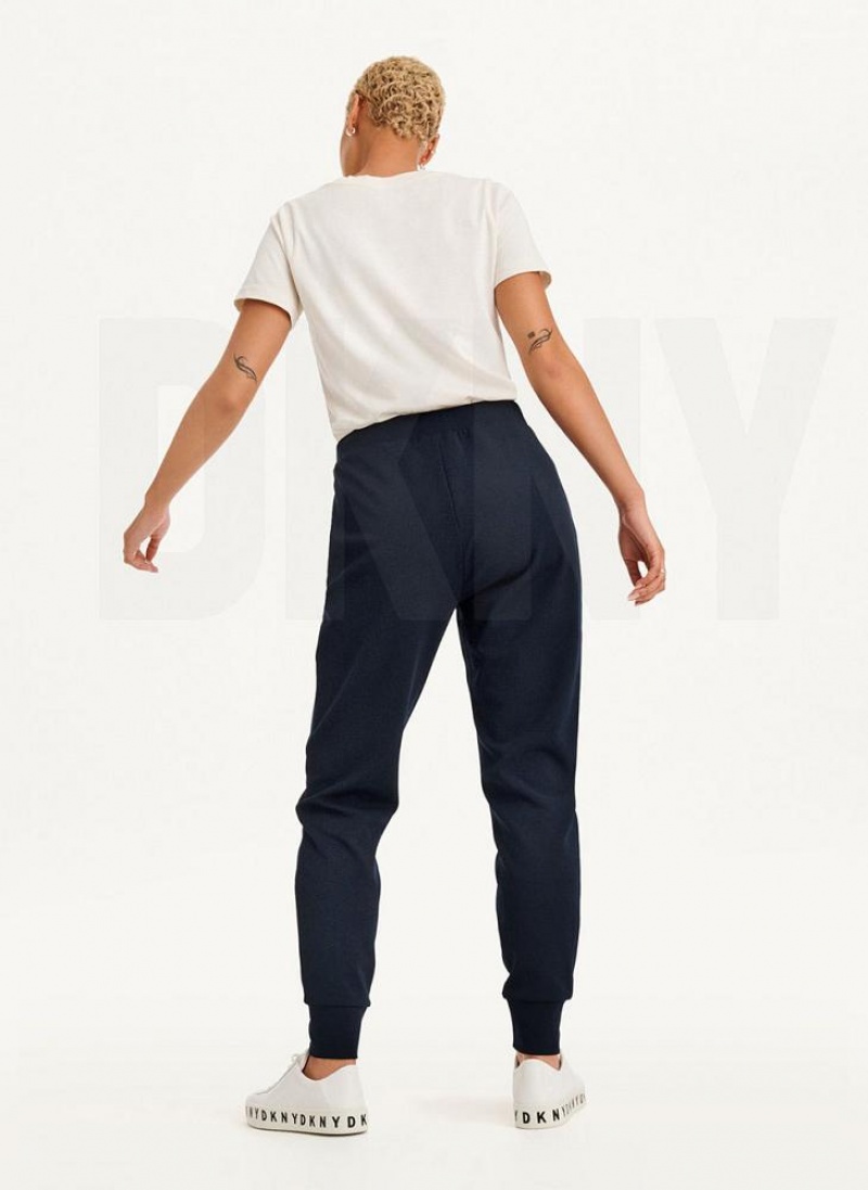 Navy Women's DKNY Pull On Joggers | Australia-D1517