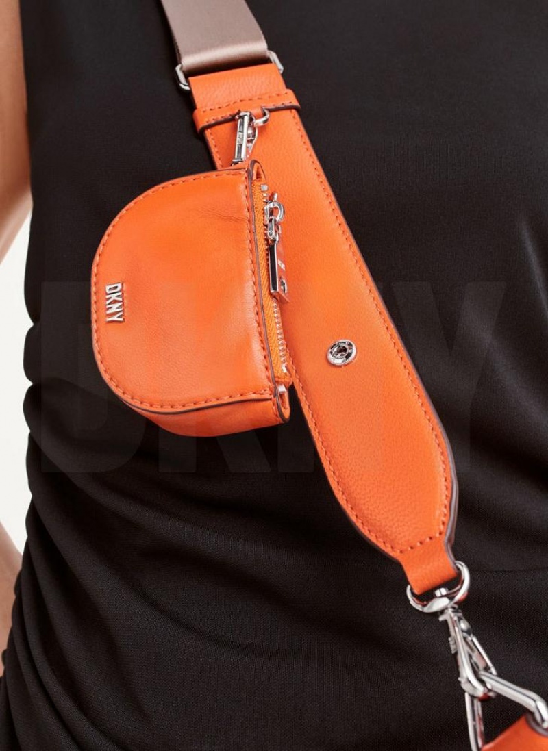 Orange Women's DKNY Orion Crossbody Bags | Australia-D0705