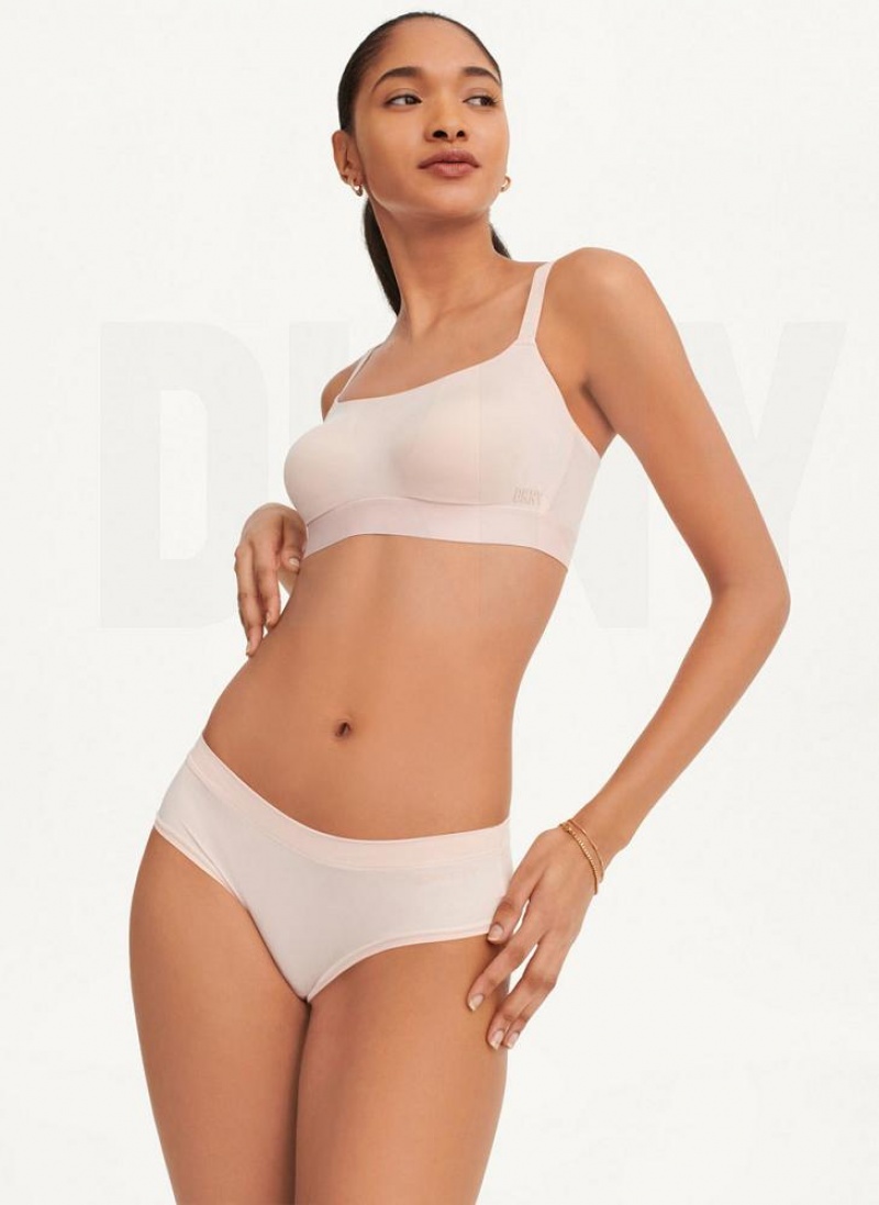 Pink Women's DKNY Litewear Active Comfort Bras | Australia-D0326