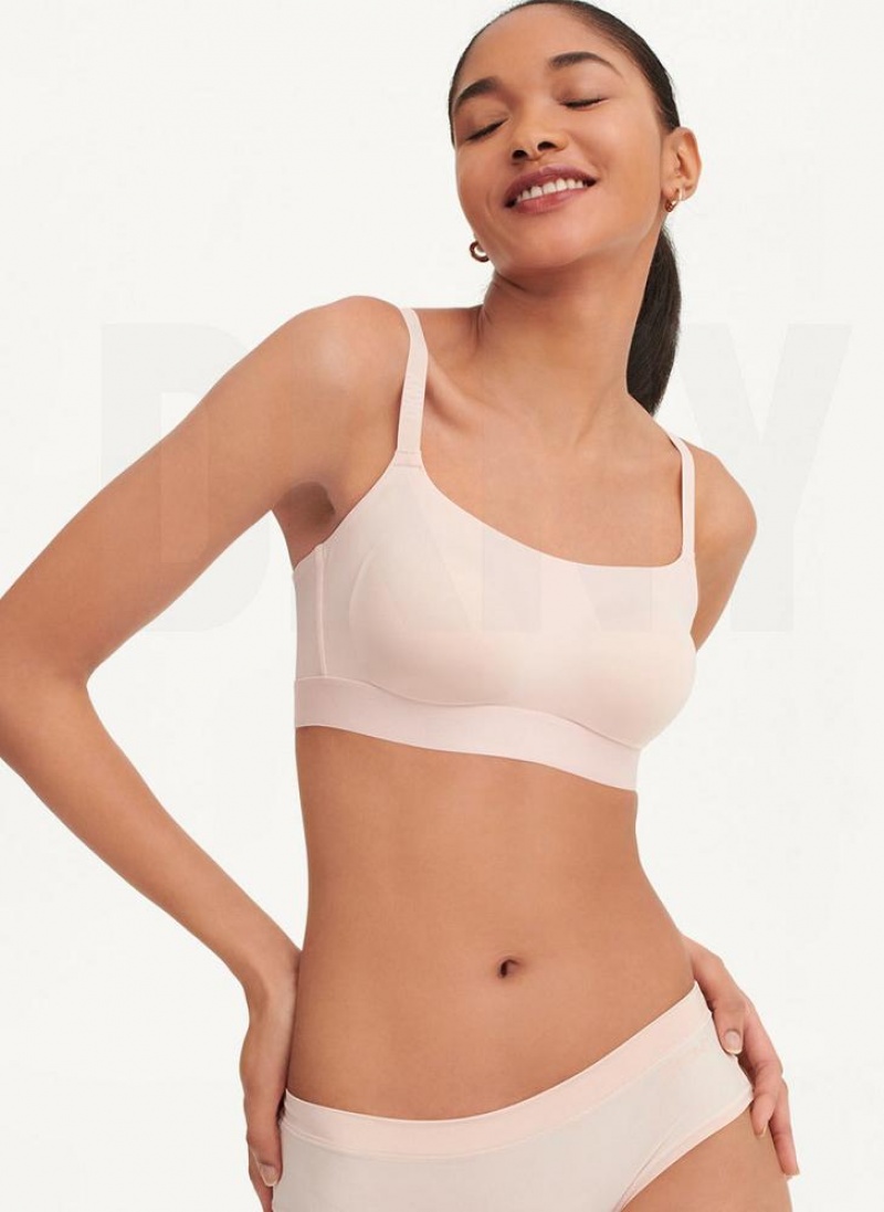 Pink Women\'s DKNY Litewear Active Comfort Bras | Australia-D0326