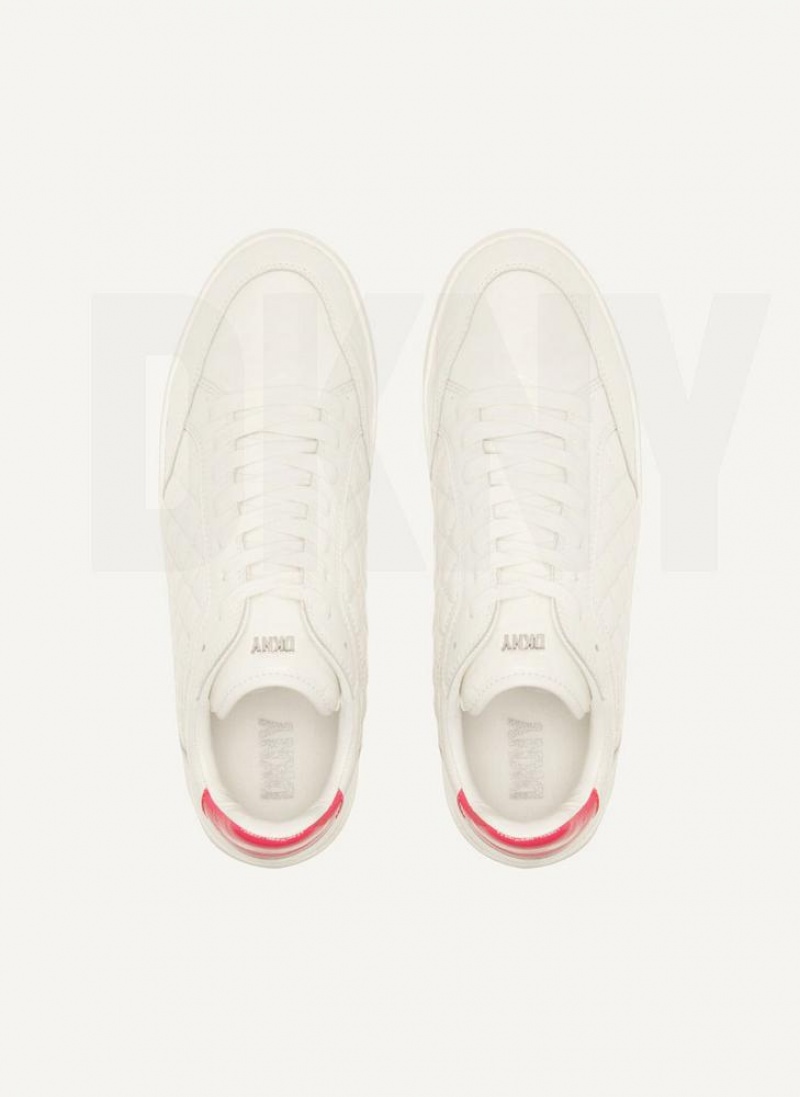 Pink Women's DKNY Oriel Sneakers | Australia-D1511