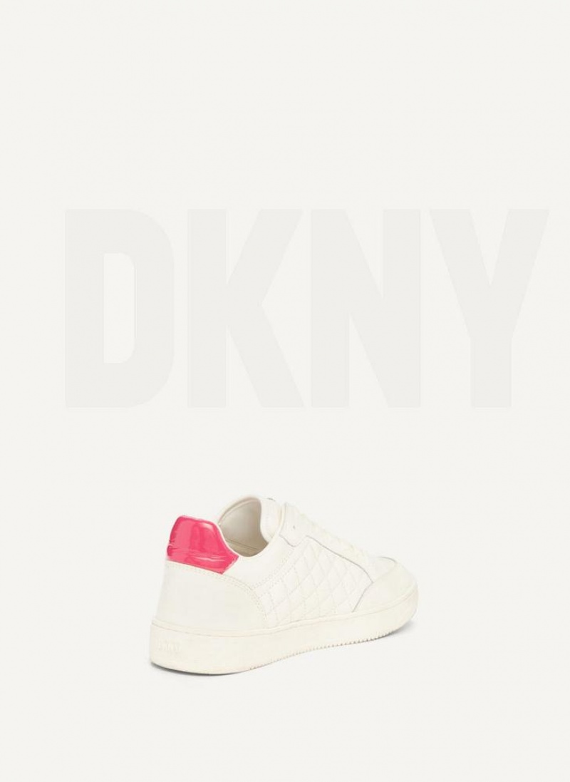 Pink Women's DKNY Oriel Sneakers | Australia-D1511