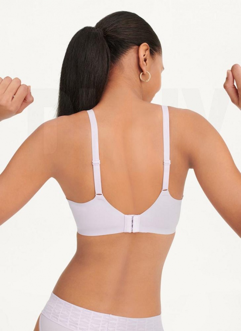 Purple Women's DKNY Smooth Essentials T-Shirt Bras | Australia-D1253