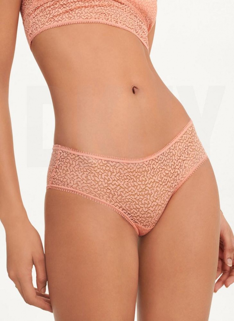 Rose Women\'s DKNY Modern Lace Hipster Panties | Australia-D0402