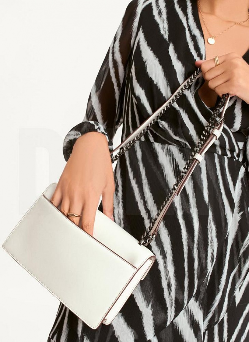 White Women's DKNY Millie Shoulder Bags | Australia-D0175