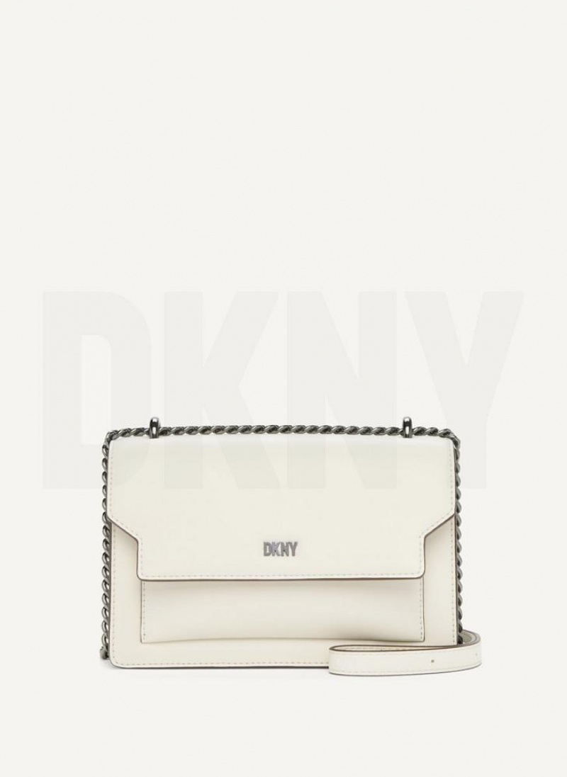 White Women\'s DKNY Millie Shoulder Bags | Australia-D0175