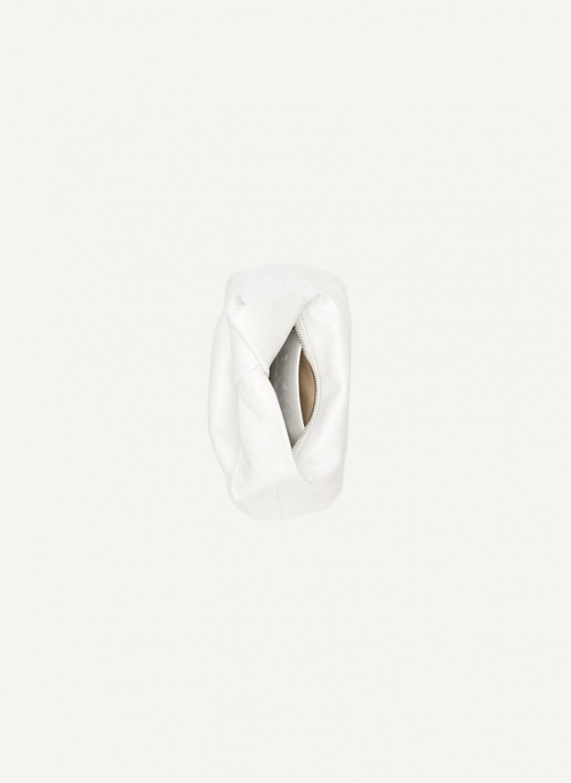 White Women's DKNY Mini Modernist Knot Tote Bags | Australia-D0593
