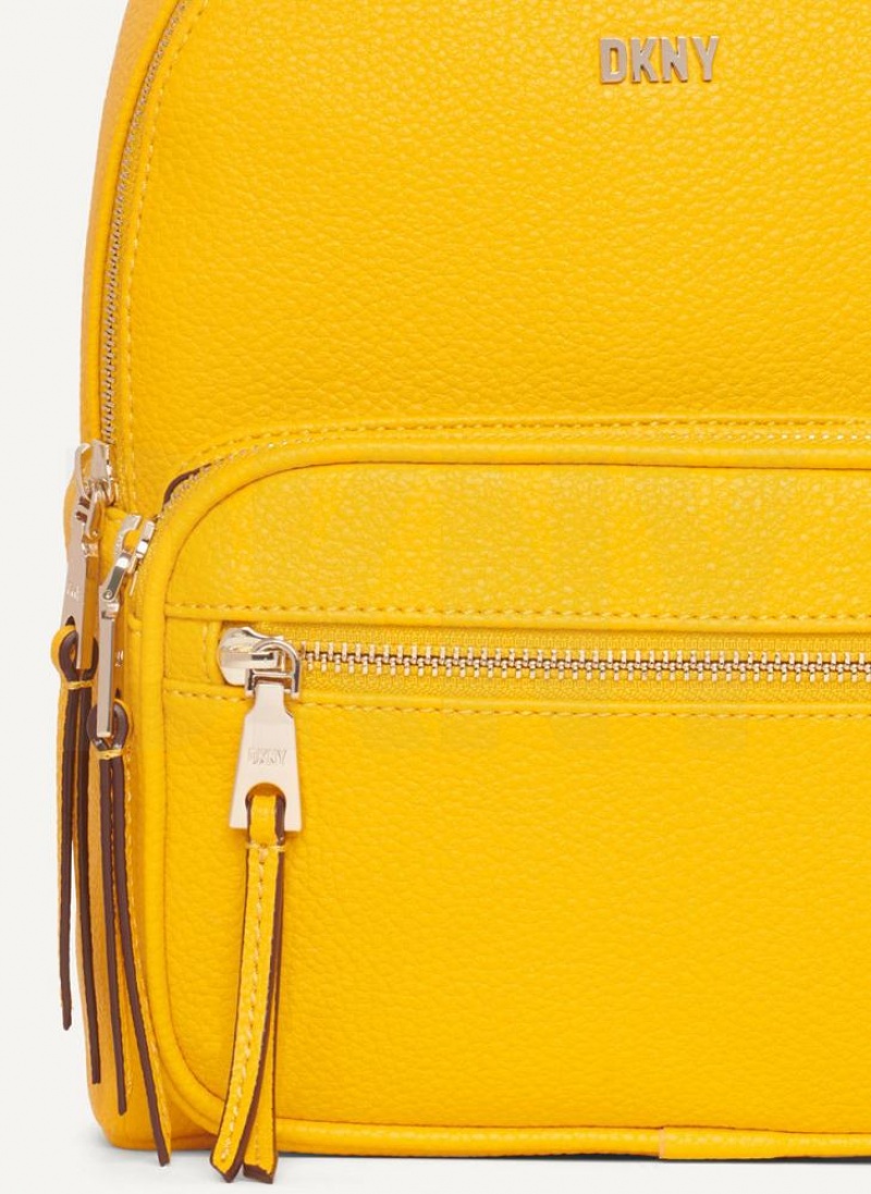 Yellow Women's DKNY Maxine Backpacks | Australia-D0662